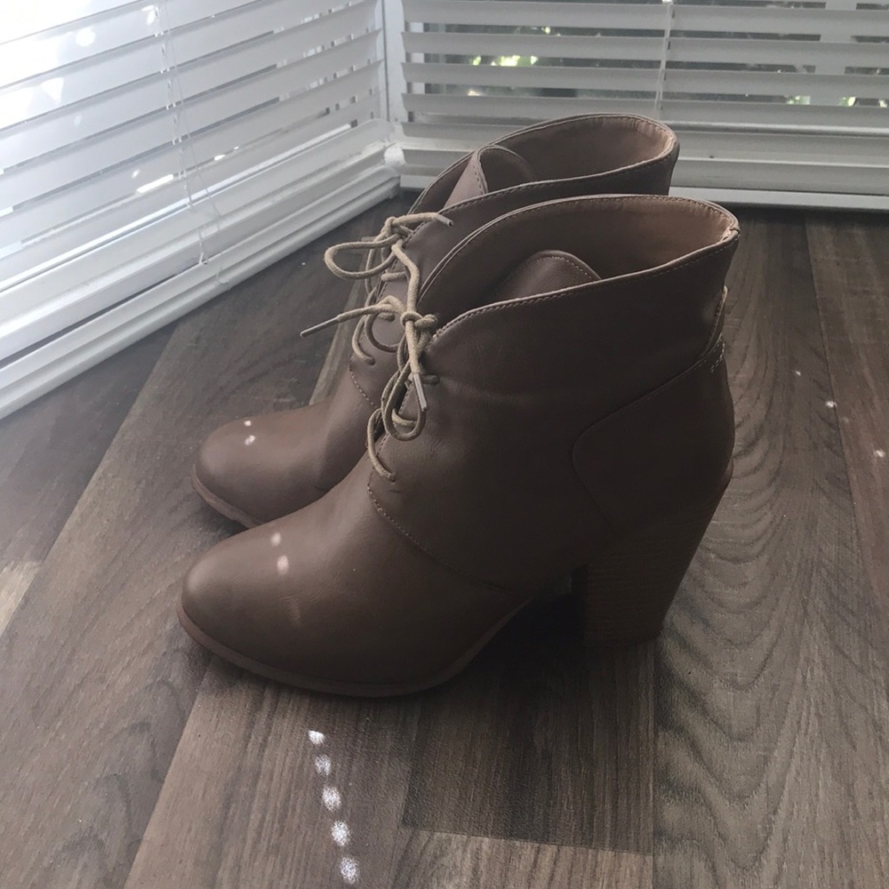 Lace up Booties